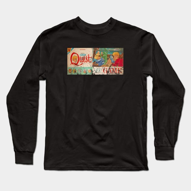 Jonny Quest Game Long Sleeve T-Shirt by offsetvinylfilm